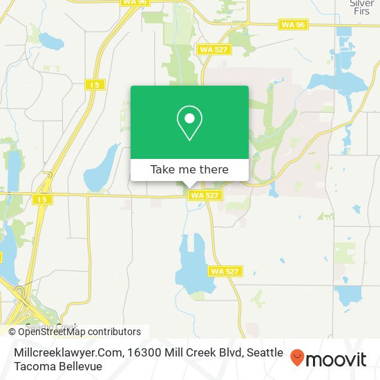 Mapa de Millcreeklawyer.Com, 16300 Mill Creek Blvd