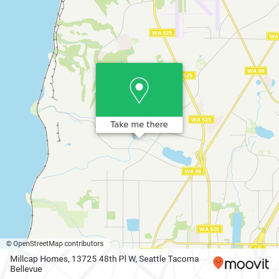 Millcap Homes, 13725 48th Pl W map