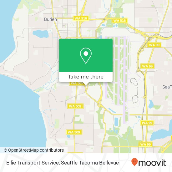 Ellie Transport Service map