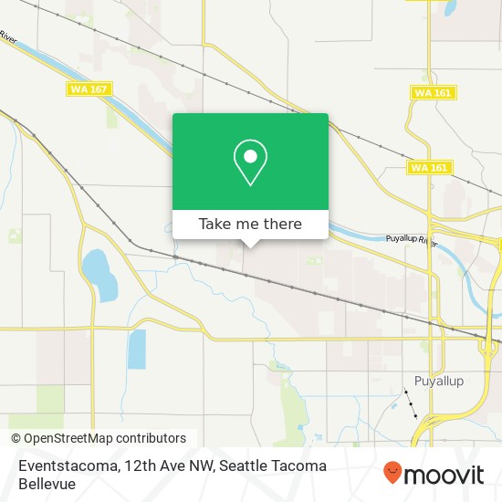 Eventstacoma, 12th Ave NW map