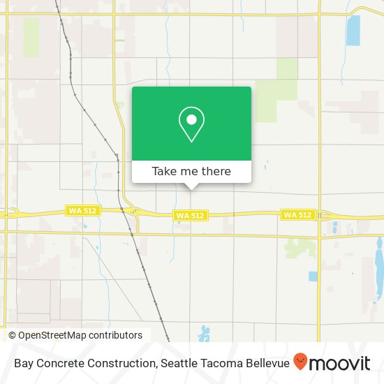 Bay Concrete Construction map