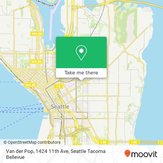 Mapa de Van der Pop, 1424 11th Ave