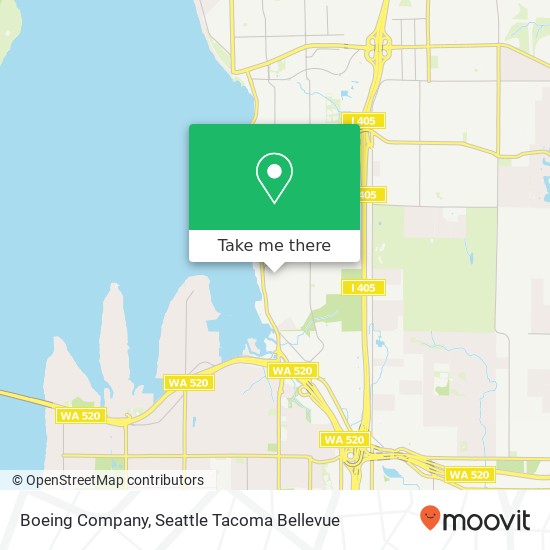 Boeing Company map