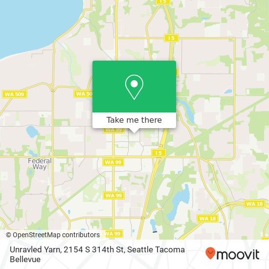 Mapa de Unravled Yarn, 2154 S 314th St