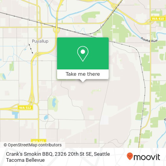 Mapa de Crank's Smokin BBQ, 2326 20th St SE