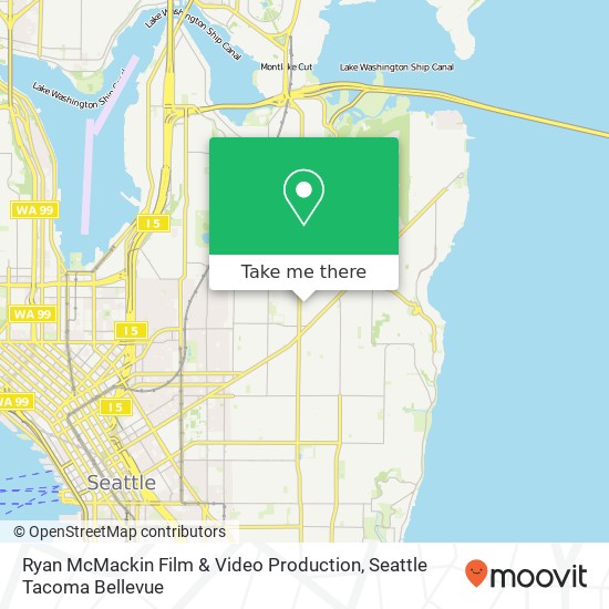 Mapa de Ryan McMackin Film & Video Production