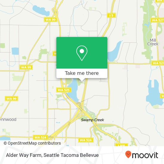 Mapa de Alder Way Farm