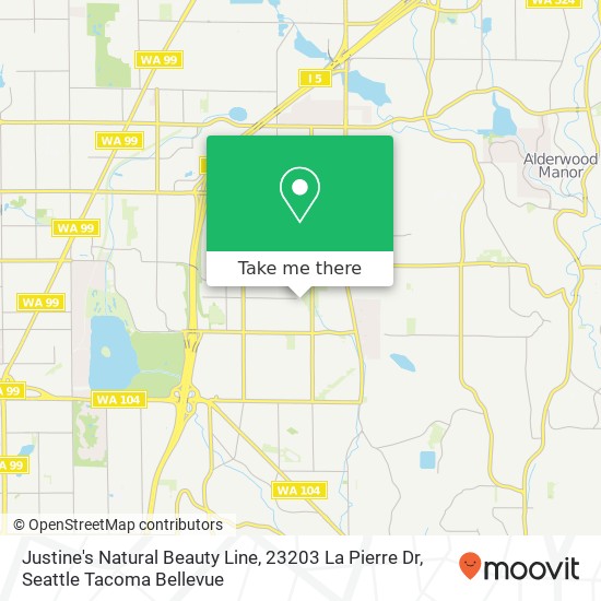 Justine's Natural Beauty Line, 23203 La Pierre Dr map