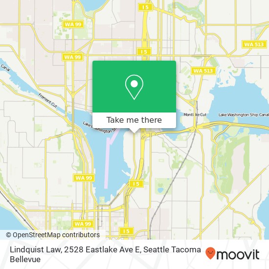 Lindquist Law, 2528 Eastlake Ave E map