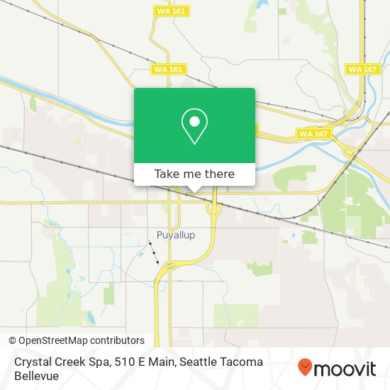 Crystal Creek Spa, 510 E Main map