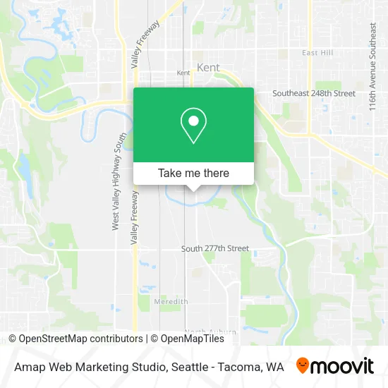 Mapa de Amap Web Marketing Studio