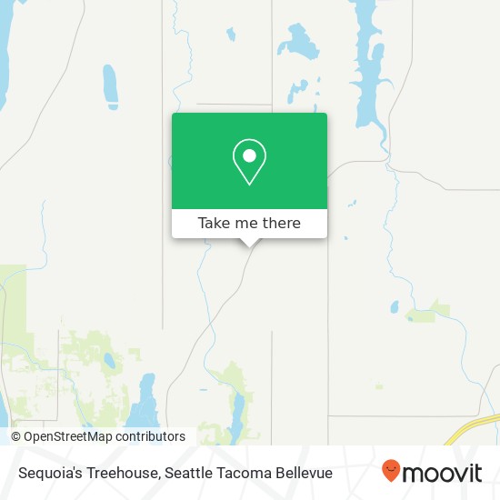 Mapa de Sequoia's Treehouse, 3319 33rd Ln NE