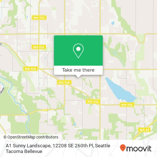 Mapa de A1 Sunny Landscape, 12208 SE 260th Pl