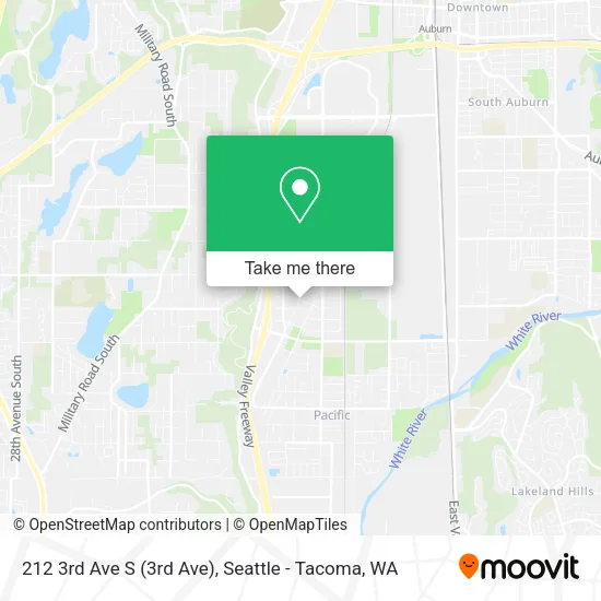 Mapa de 212 3rd Ave S