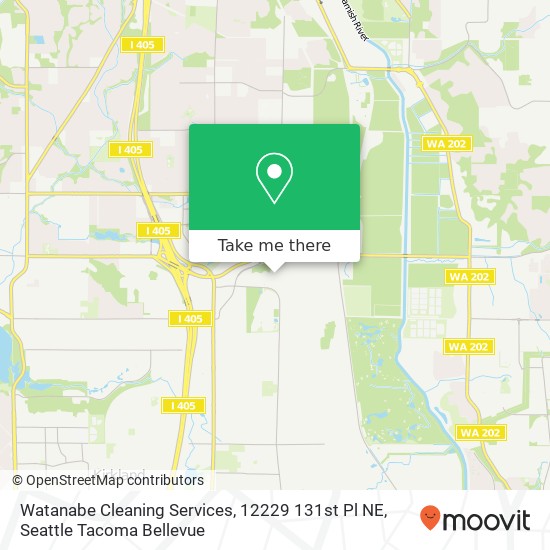 Watanabe Cleaning Services, 12229 131st Pl NE map