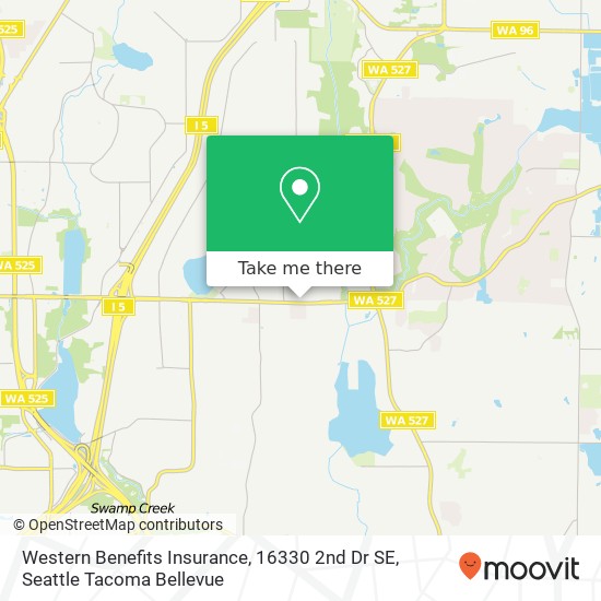 Mapa de Western Benefits Insurance, 16330 2nd Dr SE