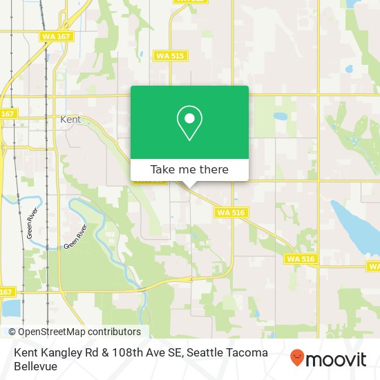 Kent Kangley Rd & 108th Ave SE map