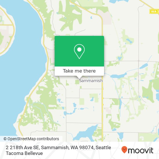 2 218th Ave SE, Sammamish, WA 98074 map