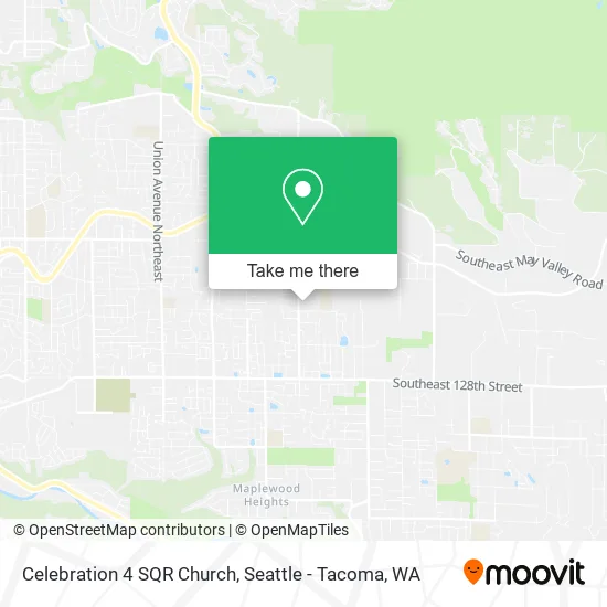 Celebration 4 SQR Church map