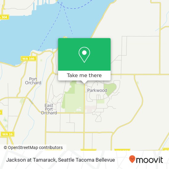 Jackson at Tamarack map