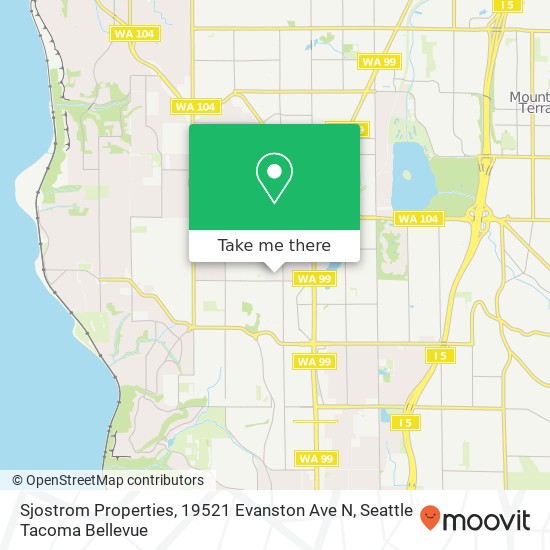 Sjostrom Properties, 19521 Evanston Ave N map