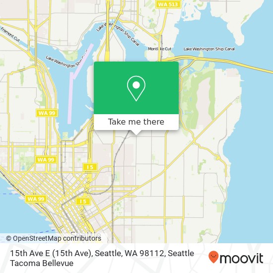15th Ave E (15th Ave), Seattle, WA 98112 map