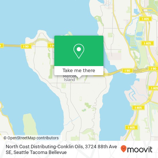 North Cost Distributing-Conklin Oils, 3724 88th Ave SE map