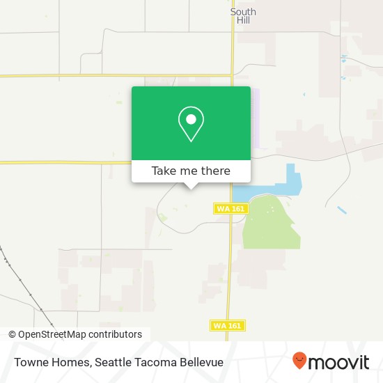 Mapa de Towne Homes, 17730 93rd Avenue Ct E