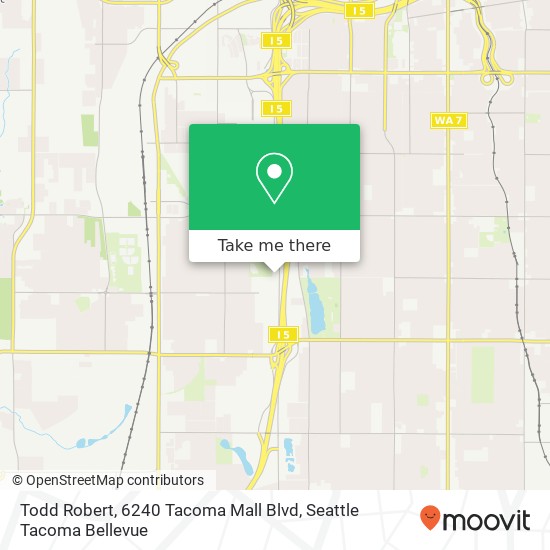 Todd Robert, 6240 Tacoma Mall Blvd map