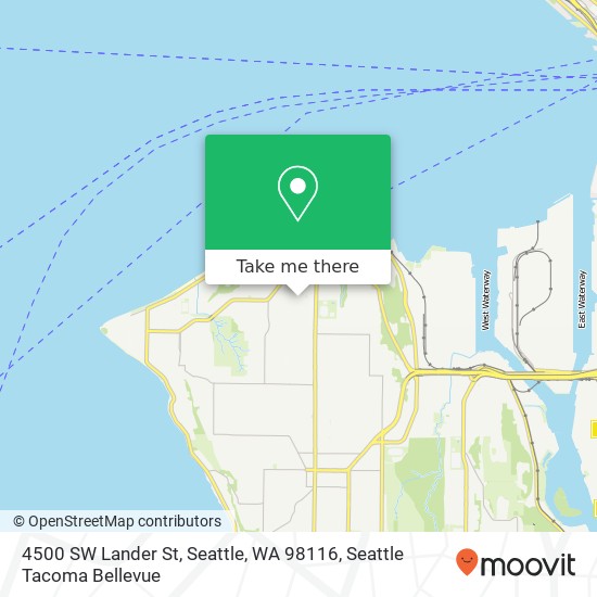 4500 SW Lander St, Seattle, WA 98116 map