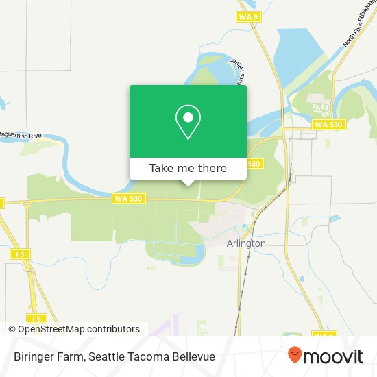 Mapa de Biringer Farm, 21412 59th Ave NE