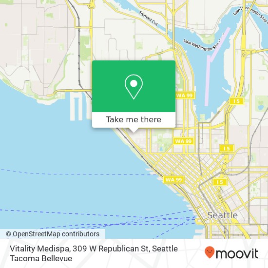 Vitality Medispa, 309 W Republican St map