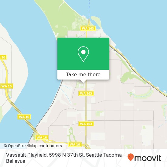 Vassault Playfield, 5998 N 37th St map