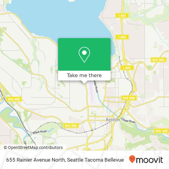 655 Rainier Avenue North map