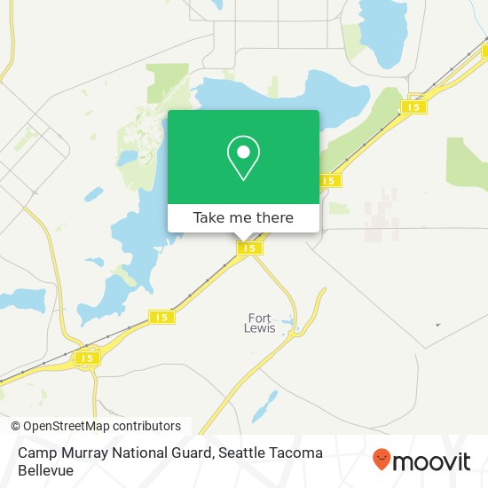 Mapa de Camp Murray National Guard