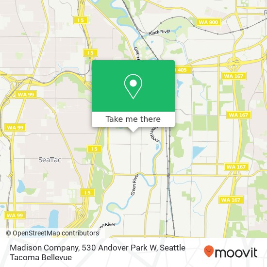 Madison Company, 530 Andover Park W map