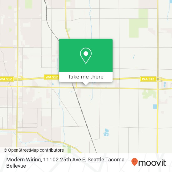 Mapa de Modern Wiring, 11102 25th Ave E