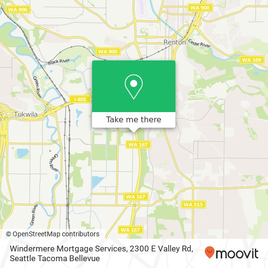 Windermere Mortgage Services, 2300 E Valley Rd map