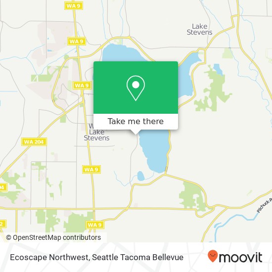 Ecoscape Northwest map