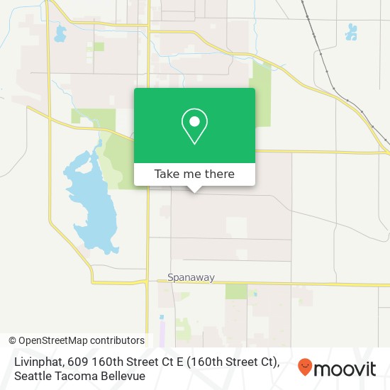 Mapa de Livinphat, 609 160th Street Ct E