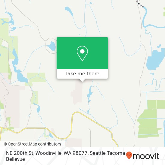 NE 200th St, Woodinville, WA 98077 map