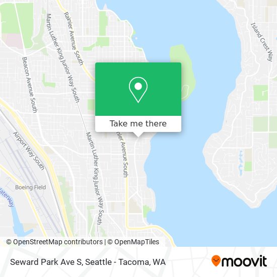 Mapa de Seward Park Ave S