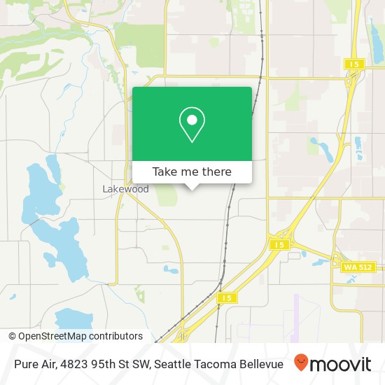 Pure Air, 4823 95th St SW map