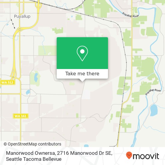 Manorwood Ownersa, 2716 Manorwood Dr SE map