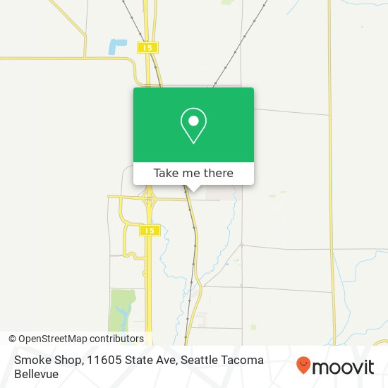 Mapa de Smoke Shop, 11605 State Ave