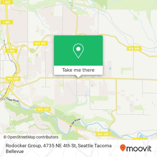 Mapa de Rodocker Group, 4735 NE 4th St