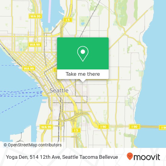 Yoga Den, 514 12th Ave map