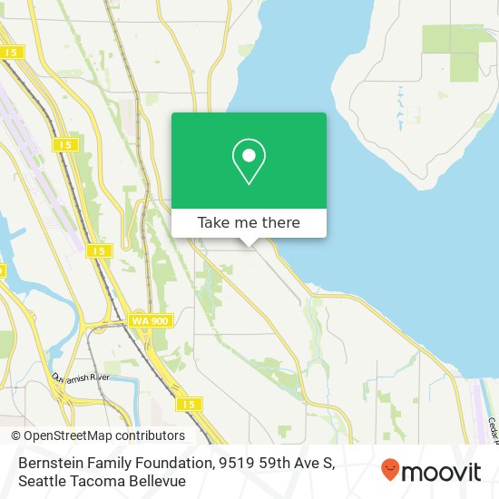 Bernstein Family Foundation, 9519 59th Ave S map