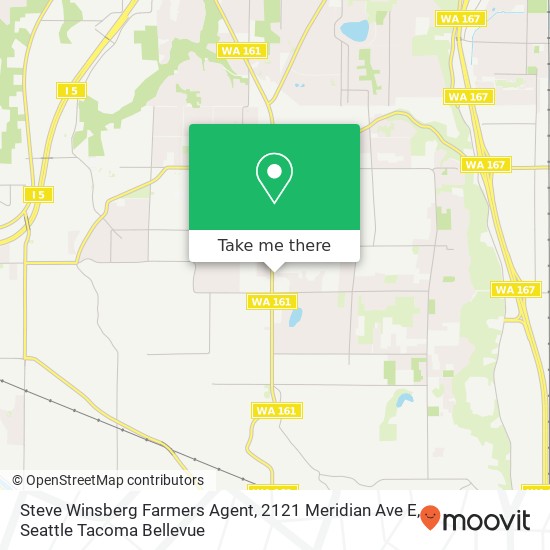 Steve Winsberg Farmers Agent, 2121 Meridian Ave E map