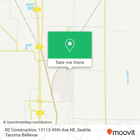 RZ Construction, 13113 49th Ave NE map